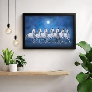 LIFEHAXTORE®  Seven Lucky Running Vastu Horses Ar...