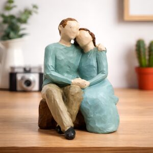 Xtore® Beautiful Hand Painted Medium Size Resin S...