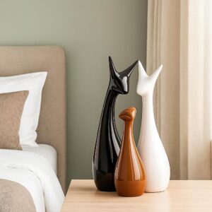 Xtore® Home Decor Lucky Deer Family Matte Finish ...