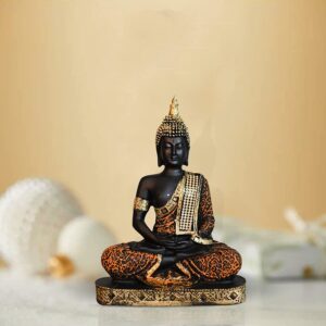 Xtore Sitting Buddha Idol Statue Showpiece for Hom...