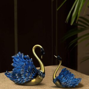 Xtore Hand Crafted Swan Pair Home Decor Figurine |...