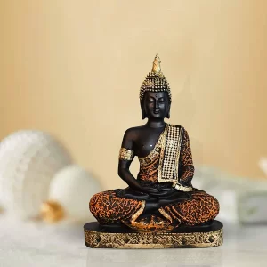 Xtore Sitting Buddha Idol Statue Showpiece for Hom...